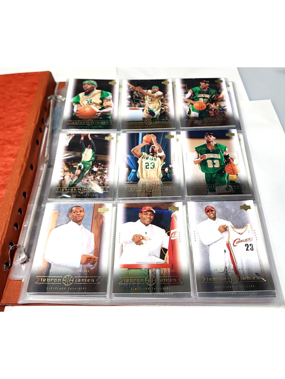 2003 Upper Deck LeBron James Rookie Box Set 1-30 & Phenomenal Beginning 1-20 Lot